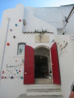 Apulien-Peschici-ein buntes Häuschen.JPG