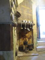 Matera - Die Küche in der Höhlenwohnung.JPG