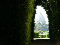 Petersdom - durch das Schlüsselloch betrachtet! &ndash; &copy; Sabine Heitzer (Eberhardt TRAVEL)
