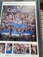 Sixtinische Kapelle auf Schautafel