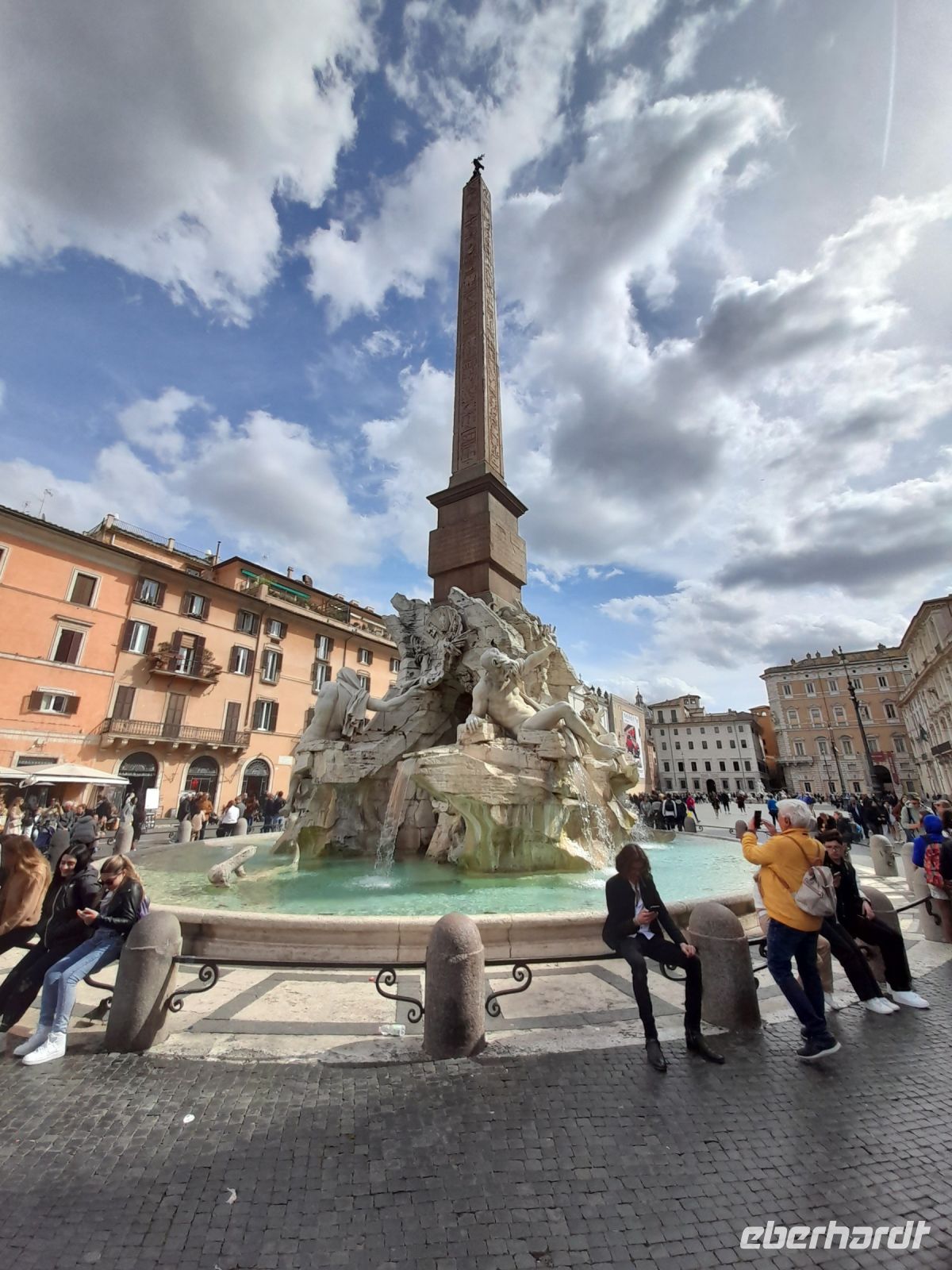 Piazza Navona 4 Ströme Brunnen