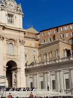 Papst Audienz am Petersplatz 