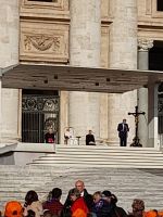 Papst Audienz am Petersplatz 