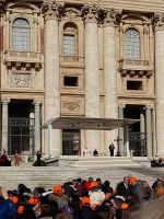 Papst Audienz am Petersplatz 