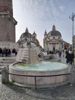 Brunnen am Piazza del Popolo
