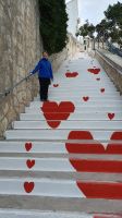 Herzen Treppe in Vieste