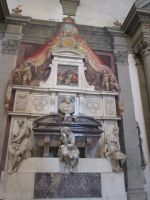 Santa Croce: Grabmal Michelangelo Buonarotti