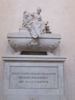 Santa Croce: Grabmal N. Machiavelli