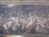 Saal der Fünfhundert: Einnahme der Feste Porta Camollia