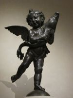 Palazzo Vecchio: Putte mit Delphin von Andrea del Verrocchio, 1480