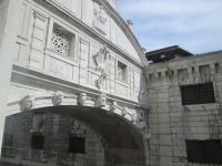 Seufzerbrücke vom Dogenpalast betrachtet