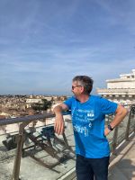 auf der Aussichtsterasse des Nationalmuseums