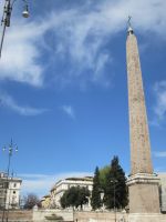 Obelisk auf Pz. del Popolo