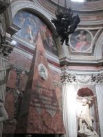 Santa Maria del Popolo: Chigi Seitenkapelle mit Grabmal für Sigismondo Chigi von Gian Lorenzo Bernini