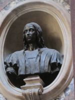 Pantheon: Büste Raffaels neben seinem Grab