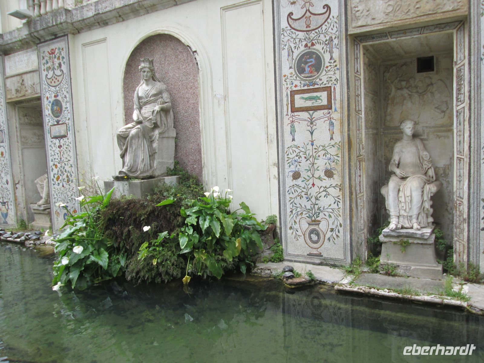 Vatikanische Gärten: Brunnen
