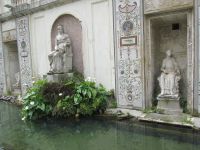 Vatikanische Gärten: Brunnen