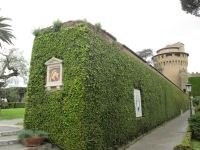 Vatikanische Gärten: Leoninische Mauer und Turm Johannes XXIII.