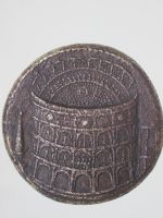 Kolosseum: alte Münze