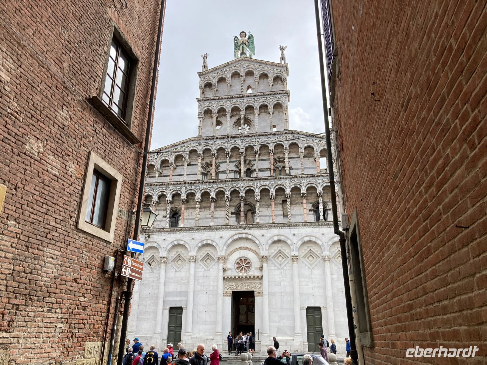 3. Reisetag – Stadtführung in Lucca – Kirche San Michele in Foro