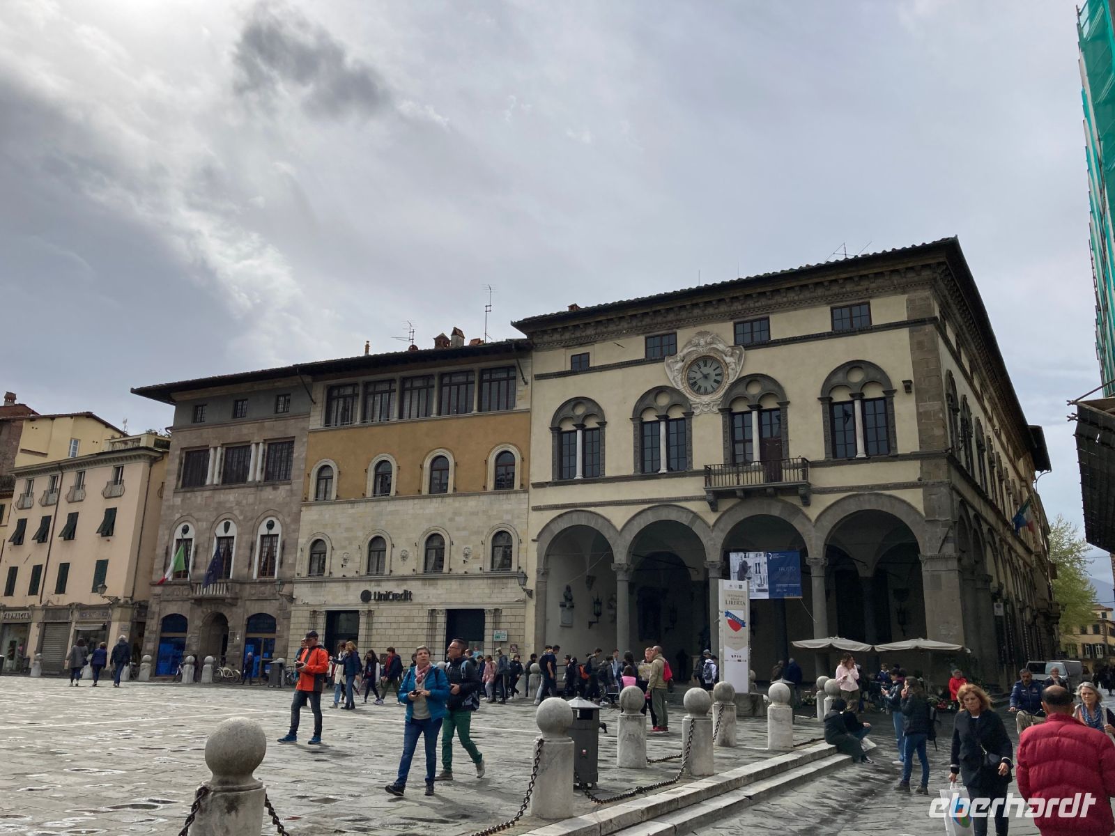 3. Reisetag – Stadtführung in Lucca – Piazza San Michele
