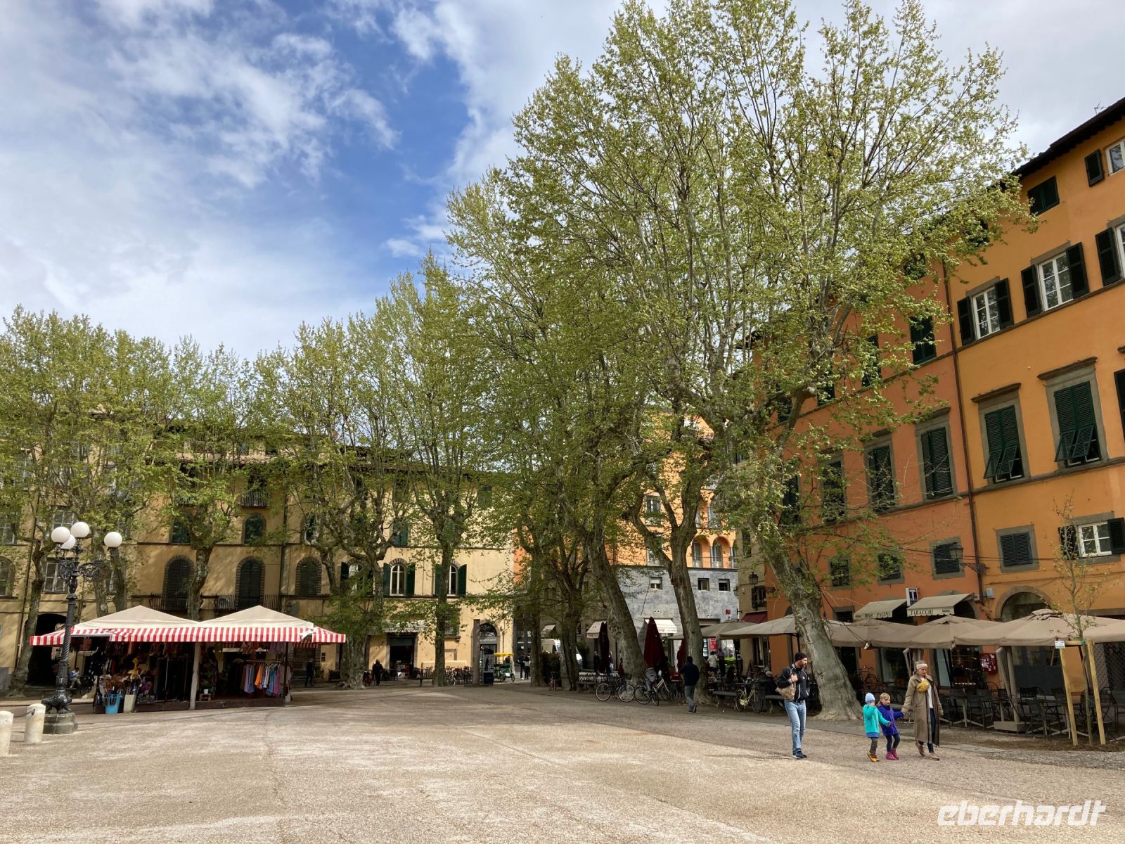 3. Reisetag – Stadtführung in Lucca – Piazza Napoleone (Piazza Grande)