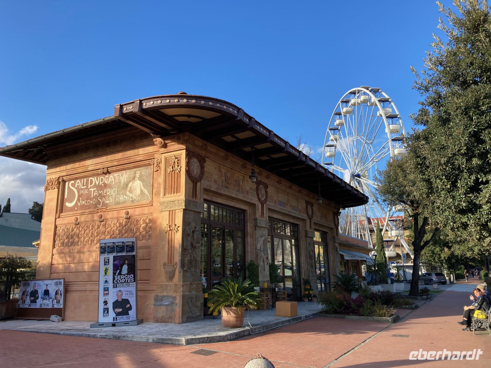 3. Reisetag – Spaziergang durch Montecatini Terme – Padiglioncino Tamerici