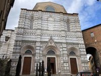 4. Reisetag – Stadtführung durch Siena – Baptisterium