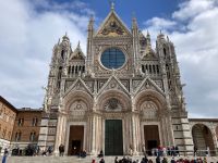 4. Reisetag – Stadtführung durch Siena – Fassade des Doms