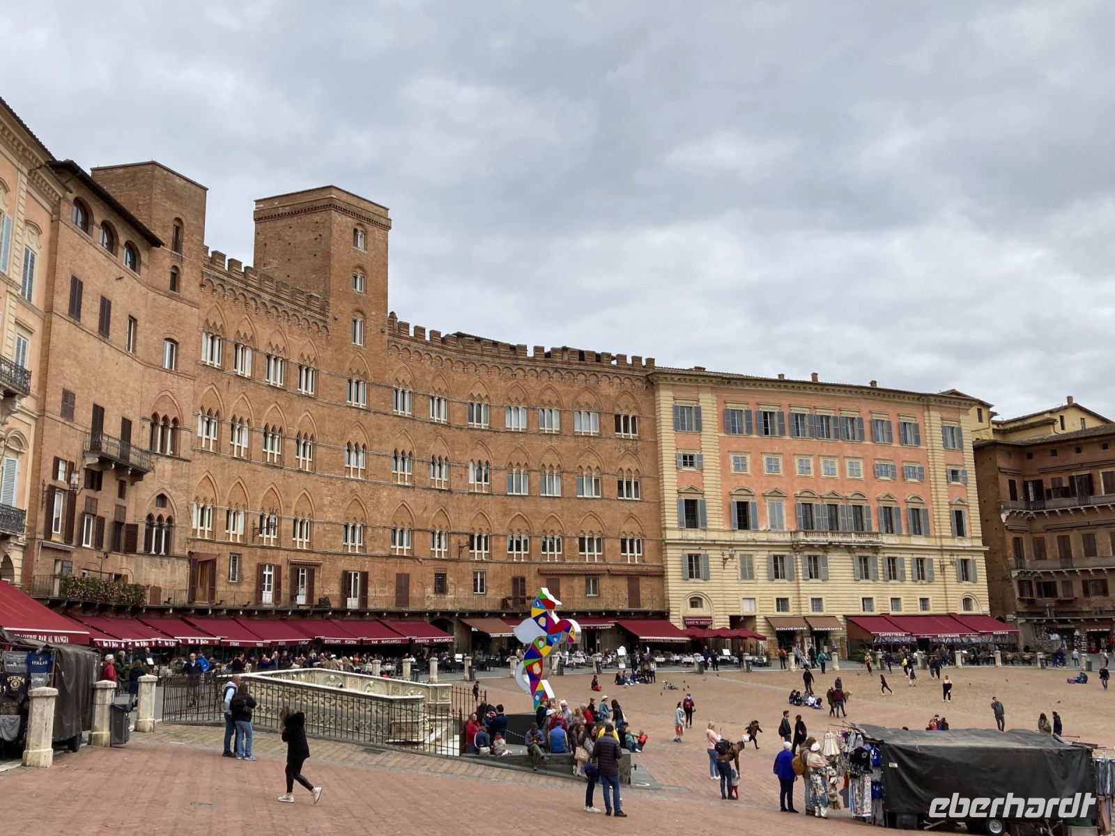 4. Reisetag – Stadtführung durch Siena – Piazza del Campo