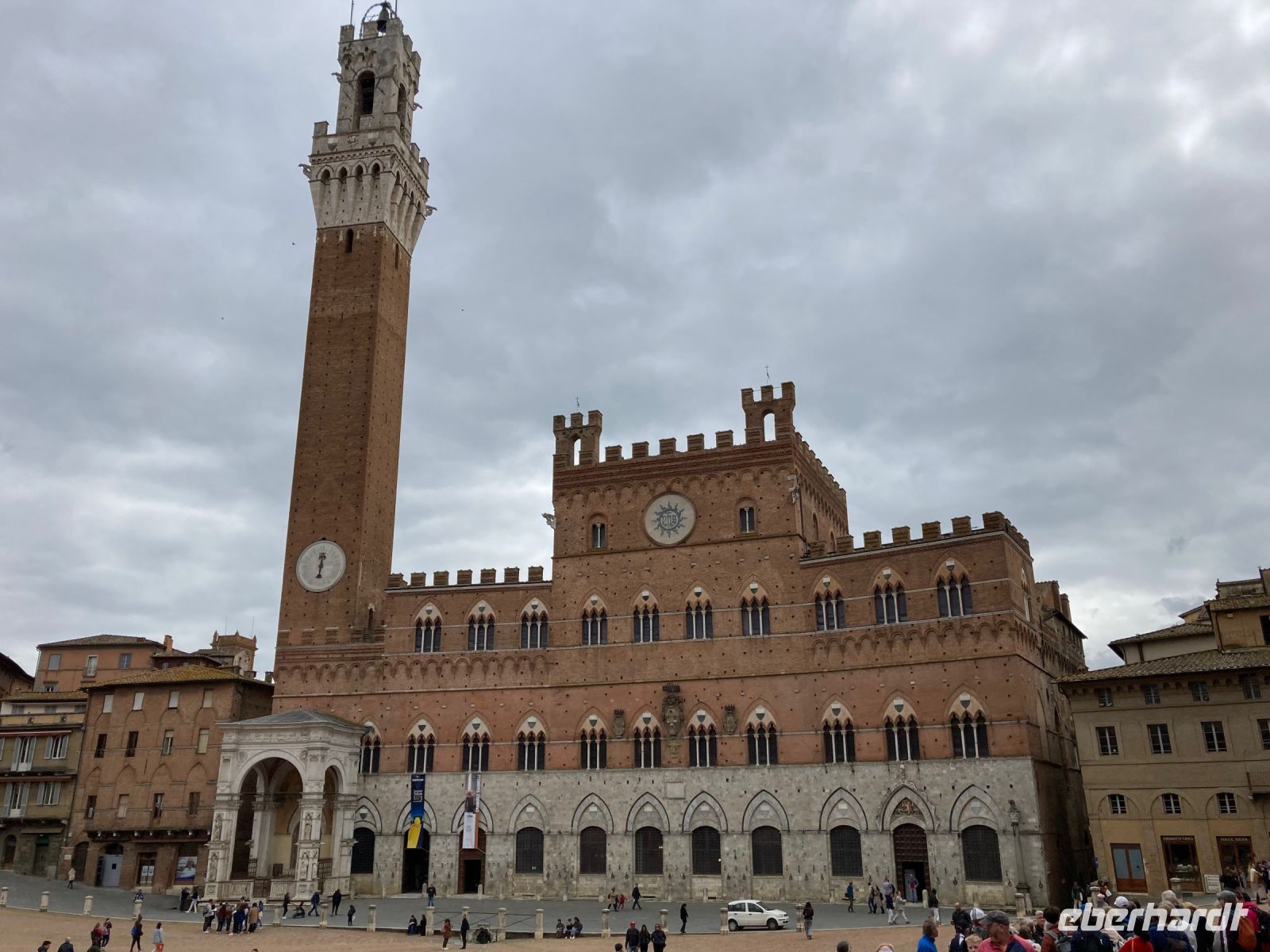 4. Reisetag – Stadtführung durch Siena – Piazza del Campo
