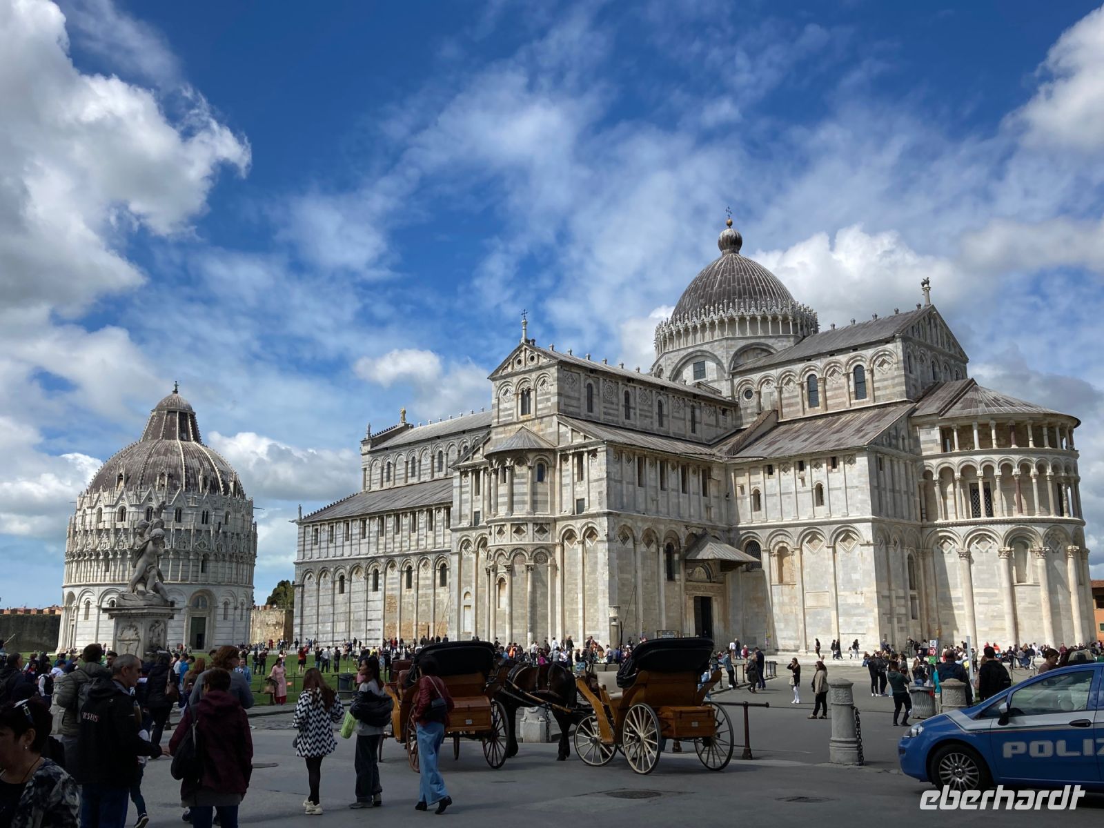 5. Reisetag – Besuch von Pisa – Platz der Wunder mit Dom und Baptisterium