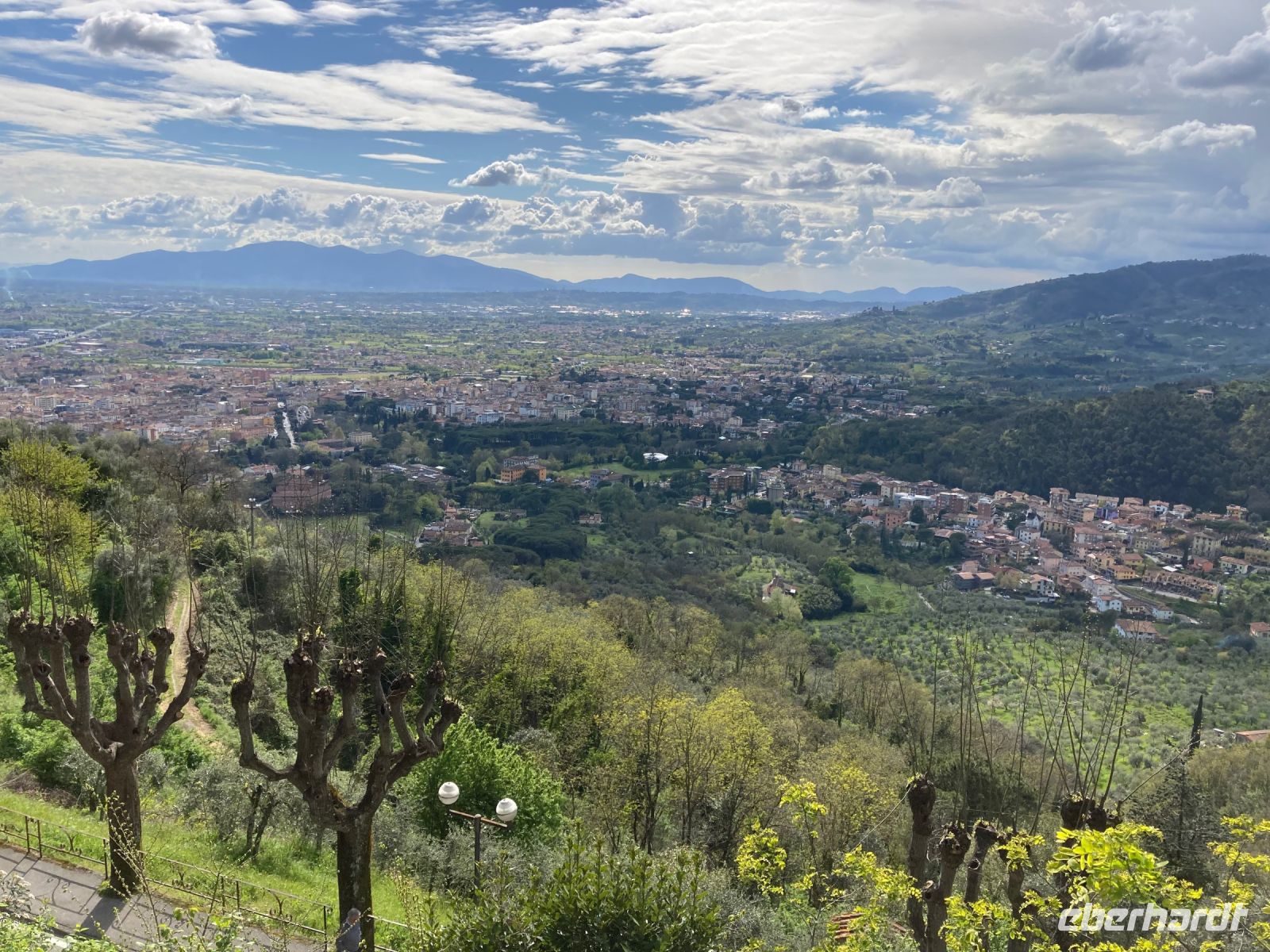 5. Reisetag – Fahrt mit der Funicolare nach Montecatini Alto – Ausblick über Montecatini Terme