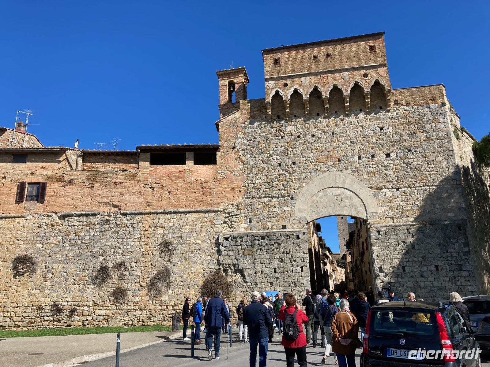 6. Reisetag – Stadtführung in San Gimignano – An der Porta San Giovanni