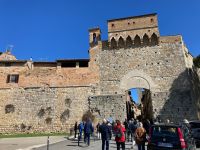 6. Reisetag – Stadtführung in San Gimignano – An der Porta San Giovanni