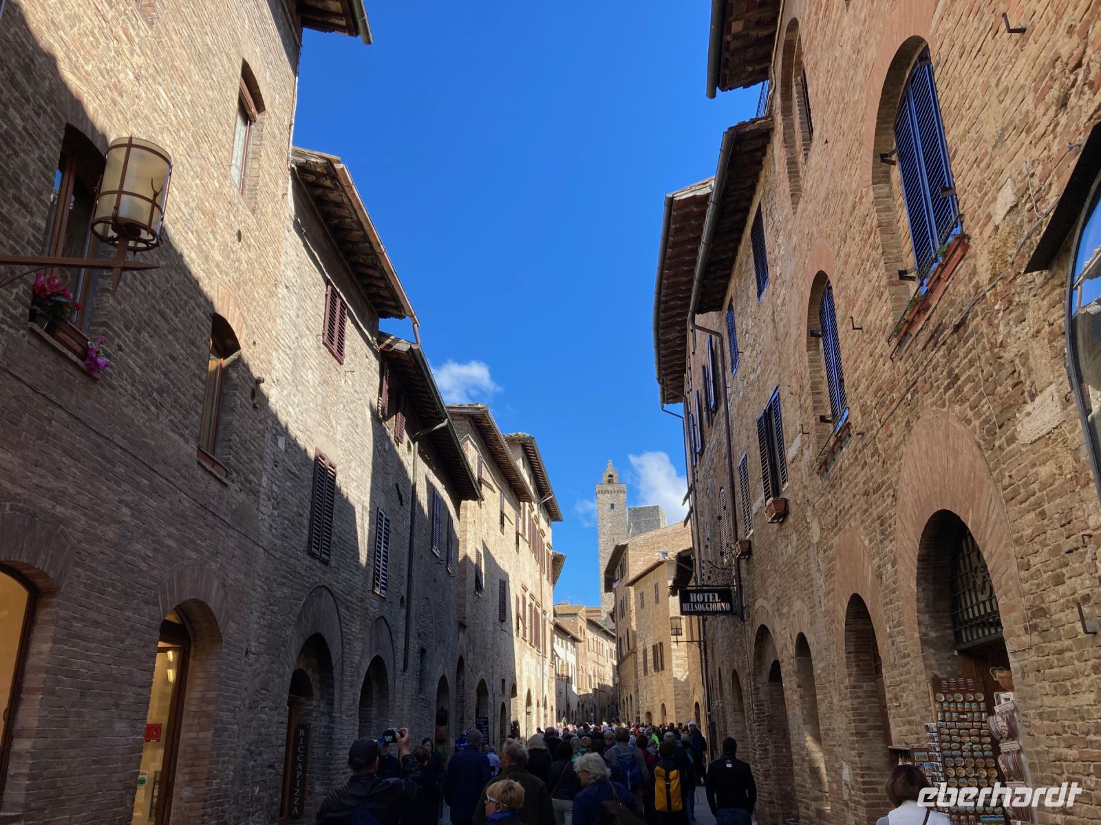 6. Reisetag – Stadtführung in San Gimignano – Via San Giovanni