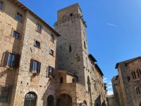 6. Reisetag – Stadtführung in San Gimignano – Piazza della Cisterna