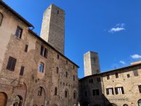 6. Reisetag – Stadtführung in San Gimignano – Piazza della Cisterna