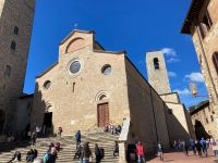 6. Reisetag – Stadtführung in San Gimignano – Piazza del Duomo