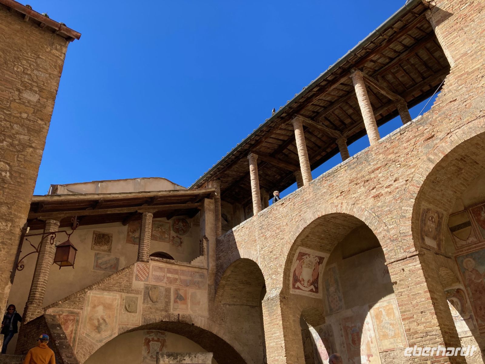 6. Reisetag – Stadtführung in San Gimignano – Rathaus