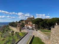 6. Reisetag – Freizeit in Monalcino – Aussicht von der Fortezza