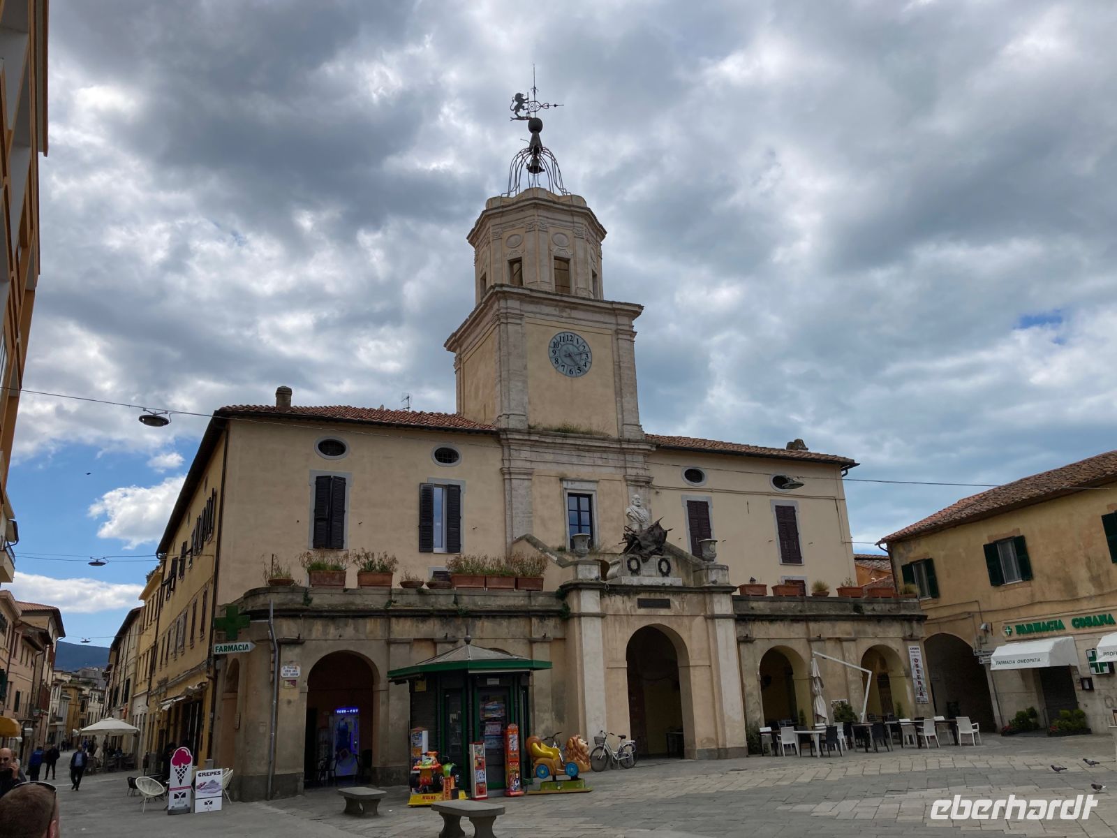 7. Reisetag – Mittagspause in Orbetello – Palazzo del Podestà