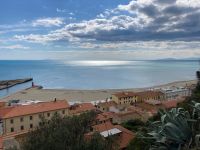 7. Reisetag – Spaziergang durch die Altstadt von Castiglione della Pescaia – Blick zum Meer und Hafen