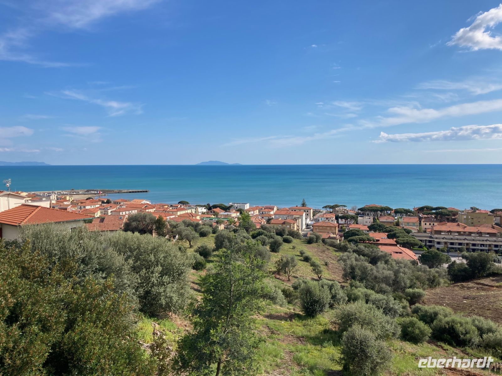 7. Reisetag – Fotostopp in Castiglione della Pescaia mit Meeresblick