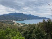 8. Reisetag – Ausflug nach Elba – Fotostopp oberhalb der Bucht von Procchio