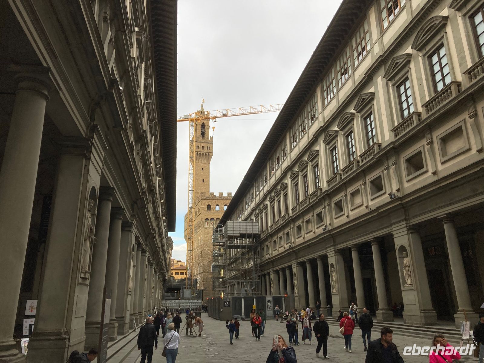 9. Reisetag – Stadtführung in Florenz am Abend – Uffizien
