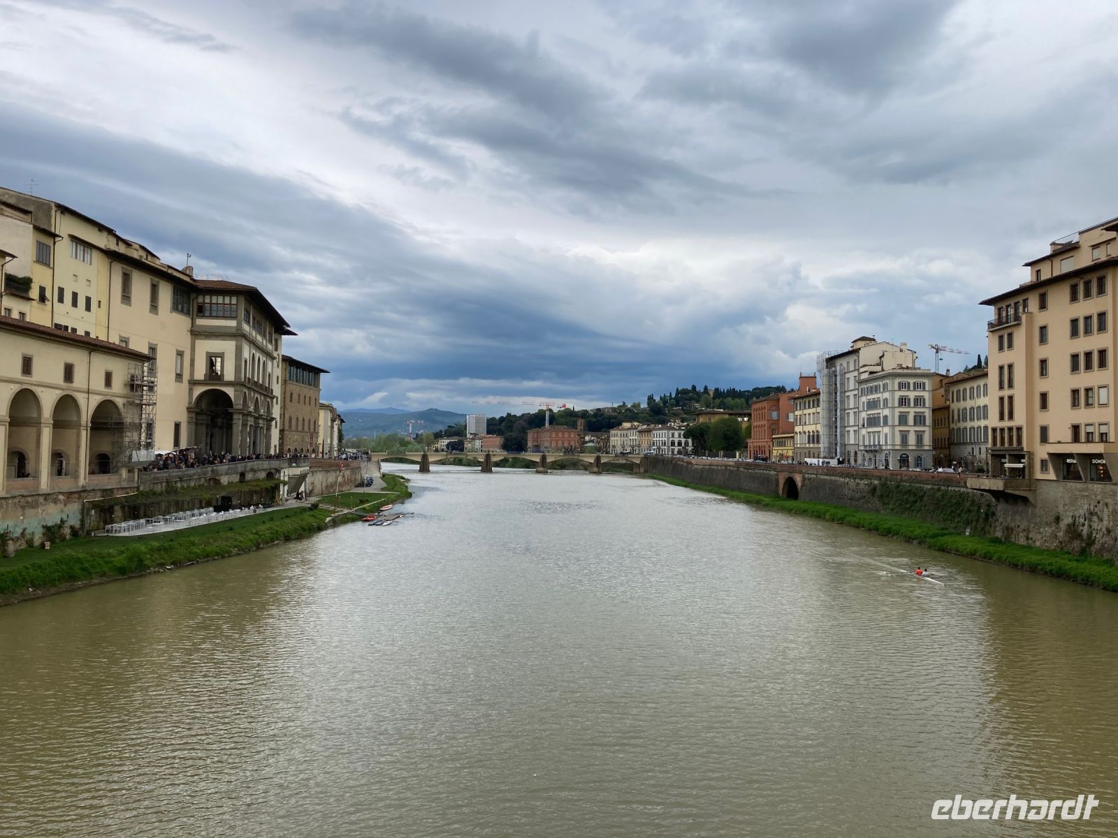 9. Reisetag – Stadtführung in Florenz am Abend – Arno