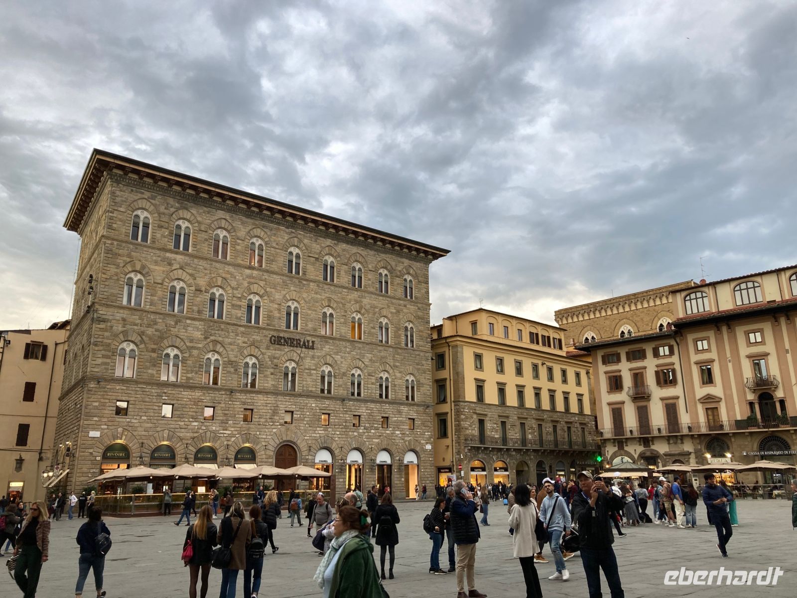 9. Reisetag – Stadtführung in Florenz am Abend – Piazza della Signoria