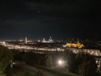 9. Reisetag – Stadtführung in Florenz am Abend – Florenz bei Nacht vom Piazzale Michelangelo