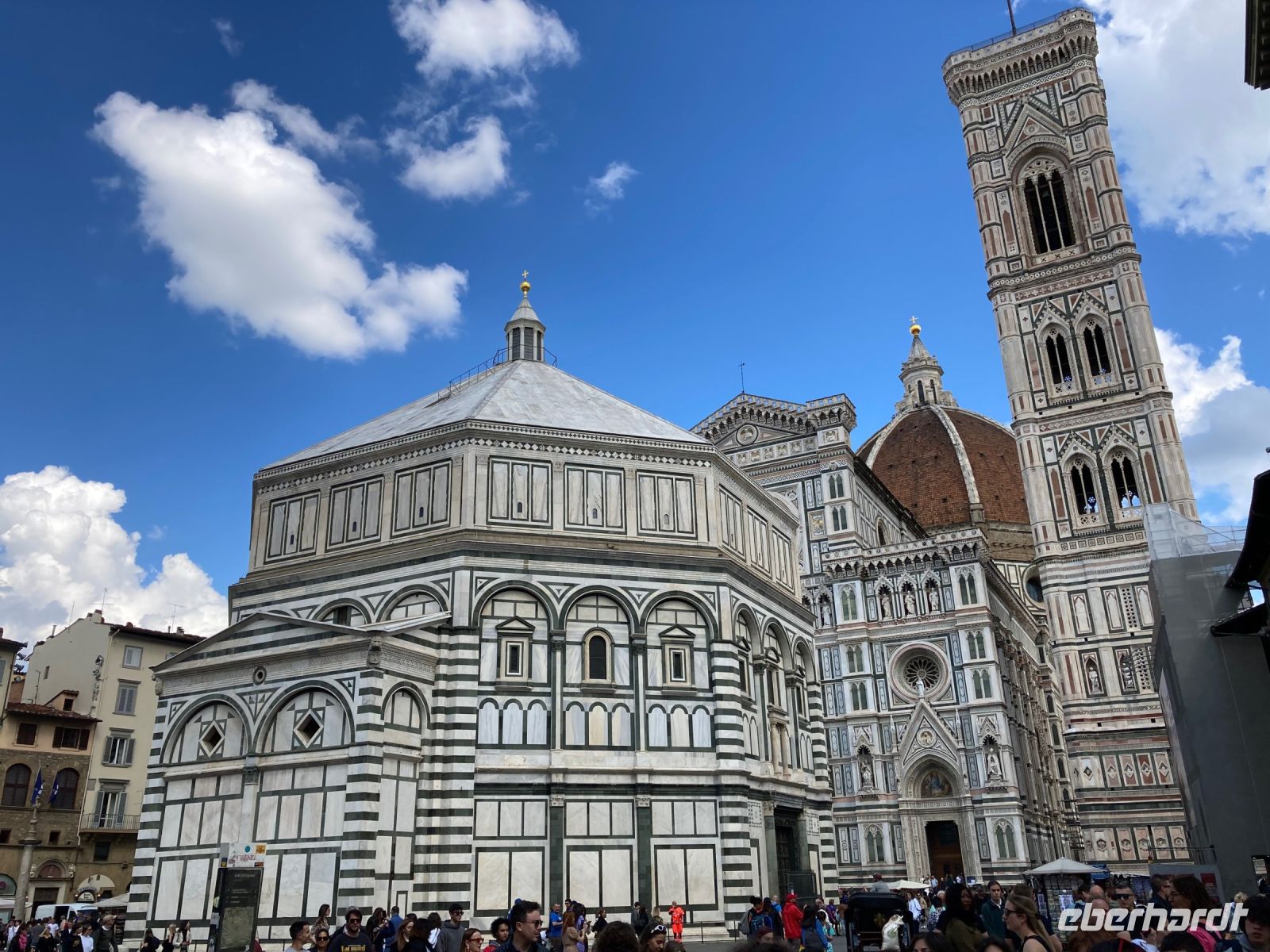 10. Reisetag – Uffizien und Freizeit in Florenz – Baptisterium, Dom und Glockenturm